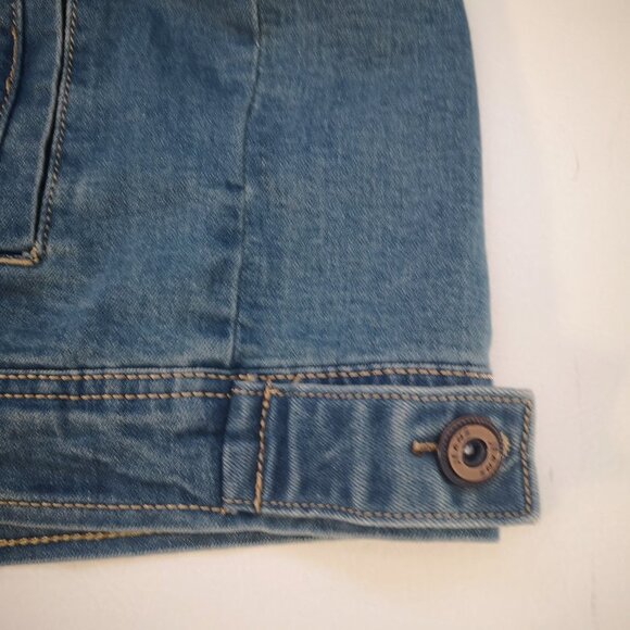 Noroze Men's Button Closure Size Medium Jean Jacket - Picture 5 of 13